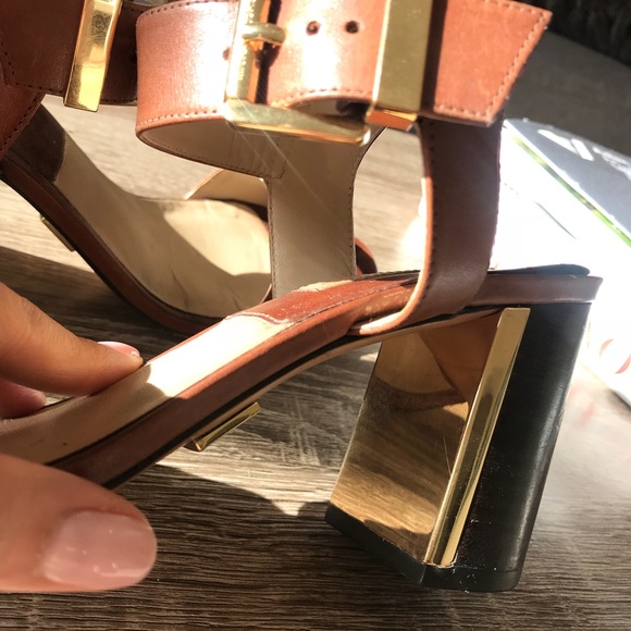 Michael Kors Block Heel Sandals - Picture 3 of 6